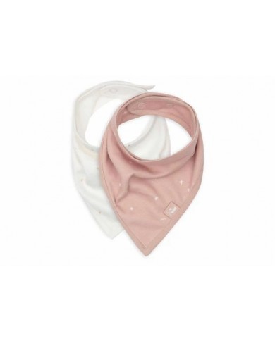 Bavoir Bandana Twinkling - Wild Rose - 2 Unités