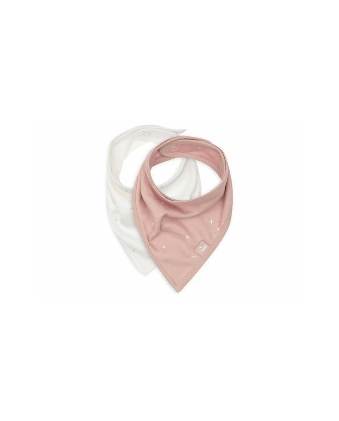 Bavoir Bandana Twinkling - Wild Rose - 2 Unités