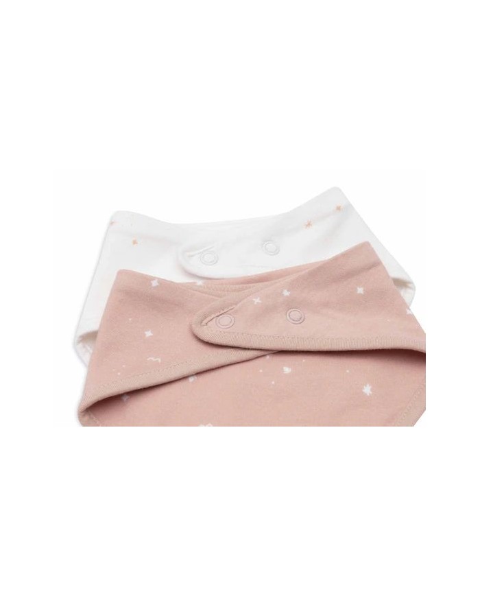 Bavoir Bandana Twinkling - Wild Rose - 2 Unités