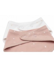 Bavoir Bandana Twinkling - Wild Rose - 2 Unités