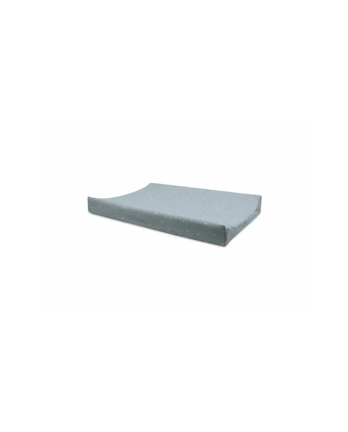 Housse matelas à Langer Jersey 50x70cm Twinkling - Sea Green