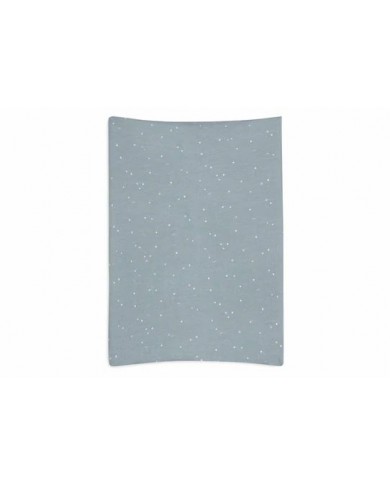 Housse matelas à Langer Jersey 50x70cm Twinkling - Sea Green