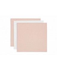 Tétra Gaze de Coton 70x70cm Twinkling - Wild Rose - 3 Unités
