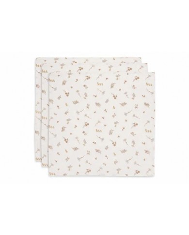 Tétra Gaze de Coton 70x70cm - Riverside - 3 Unités