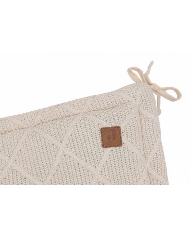 Tour de Lit / Parc 180x30cm Check Knit - Oatmeal