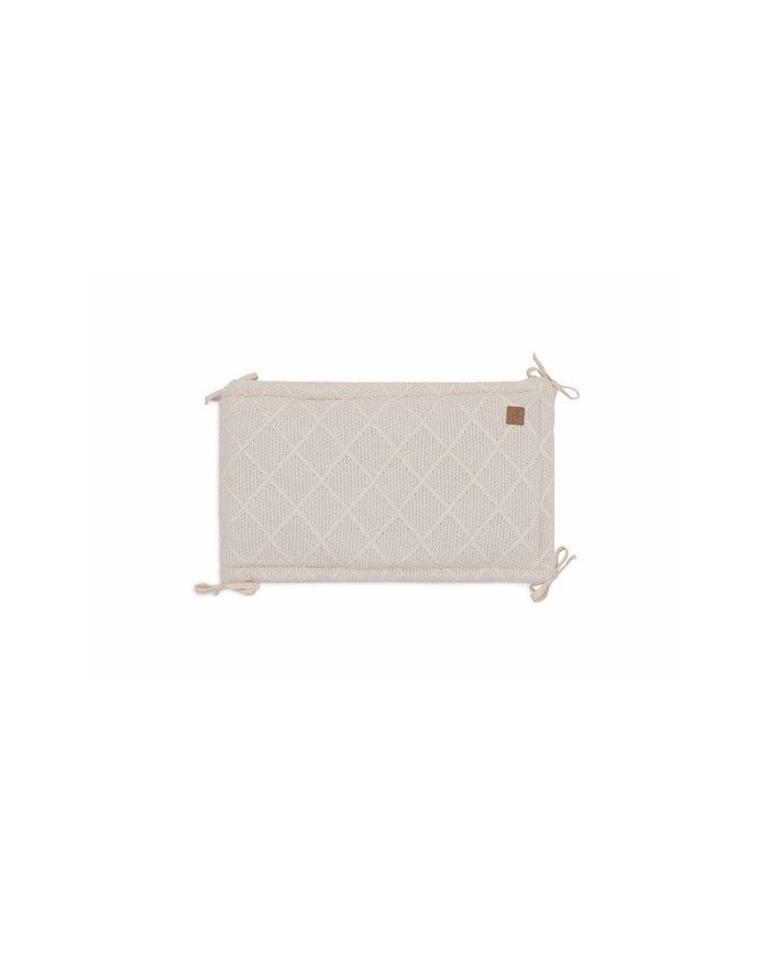 Tour de Lit / Parc 180x30cm Check Knit - Oatmeal
