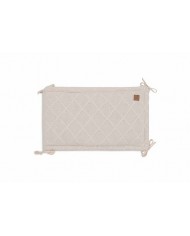 Tour de Lit / Parc 180x30cm Check Knit - Oatmeal