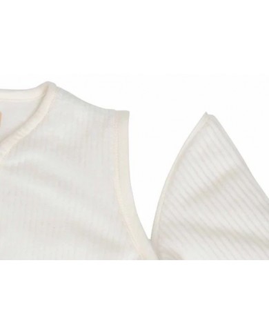 Gigoteuse avec Manches Amovibles Ronde 90cm Rib - Ivory