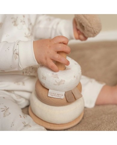 Tour d'anneaux à empiler Baby Bunny