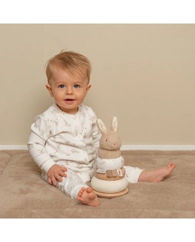 Tour d'anneaux à empiler Baby Bunny