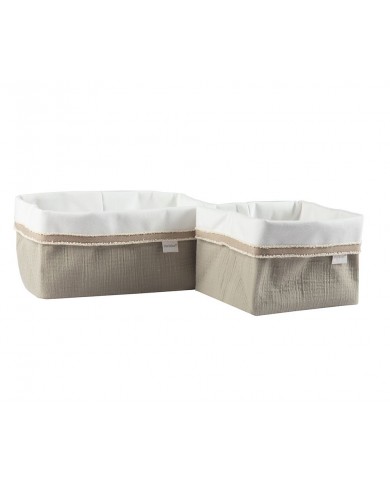 Lot de 2 paniers Avocado Lot de 2 paniers Avocado