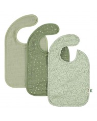 Lot de 3 bavoirs - Lively Lion