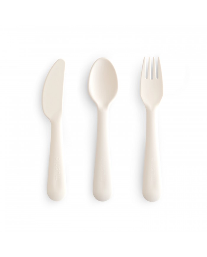 Ensemble de couvert en plastique PP - Ivory