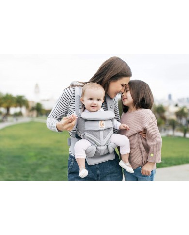 Porte-bébé Omni 360 Cool Air Mesh - Pearl grey Porte-bébé Omni 360 Cool Air Mesh - Pearl grey