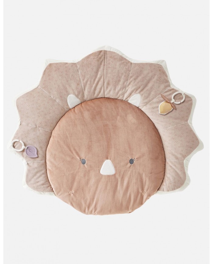Tapis d'éveil Popsie en Veloudoux, rose poudré