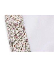 Housse matelas à Langer Jersey 50x70cm - Retro Flowers