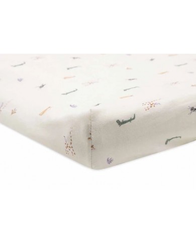 Housse matelas à Langer Jersey 50x70cm - Jungle Jambo Housse matelas à Langer Jersey 50x70cm - Jungle Jambo