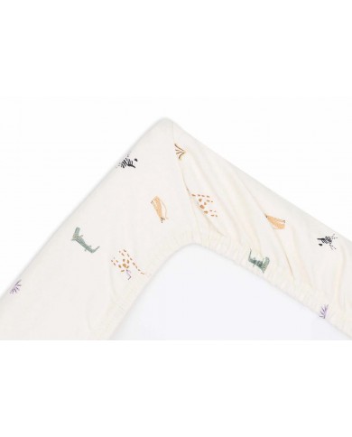 Housse matelas à Langer Jersey 50x70cm - Jungle Jambo Housse matelas à Langer Jersey 50x70cm - Jungle Jambo