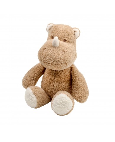 Peluche Rhinoceros Teddy Caramel Peluche Rhinoceros Teddy Caramel