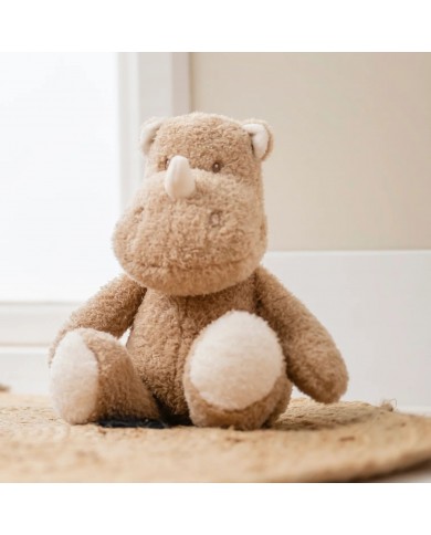 Peluche Rhinoceros Teddy Caramel Peluche Rhinoceros Teddy Caramel
