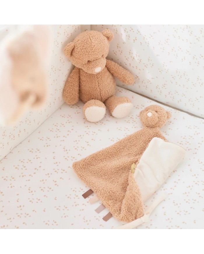 Grand Doudou Ours Teddy caramel