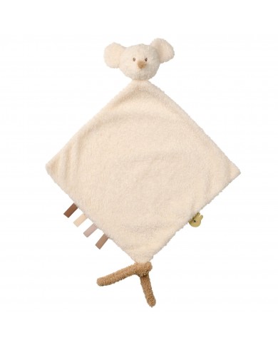 Grand Doudou Souris Teddy écru
