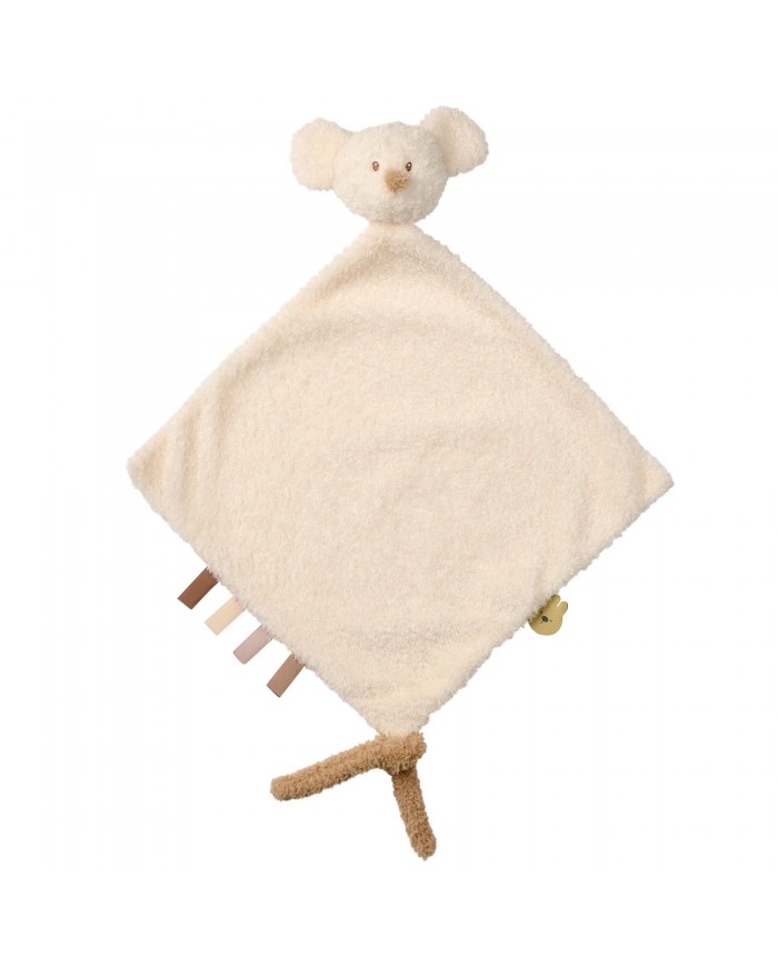 Grand Doudou Souris Teddy écru