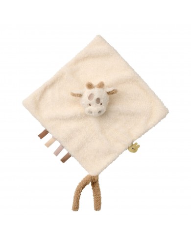 Doudou Girafe Teddy écru
