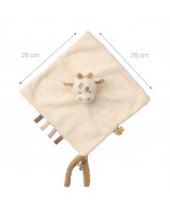 Doudou Girafe Teddy écru