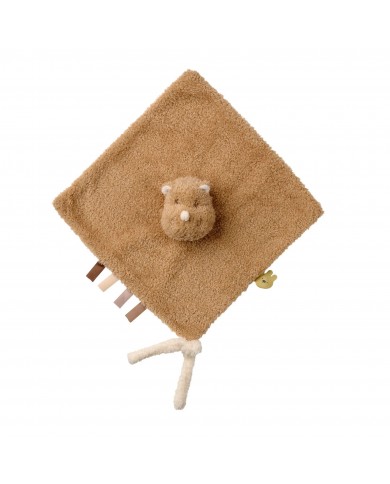 Doudou Rhinoceros Teddy caramel