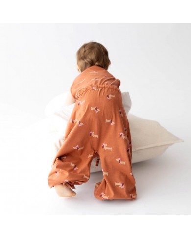 Sac de nuit 12-24m Jersey WOUFF 40 noisette Sac de nuit 12-24m Jersey WOUFF 40 noisette