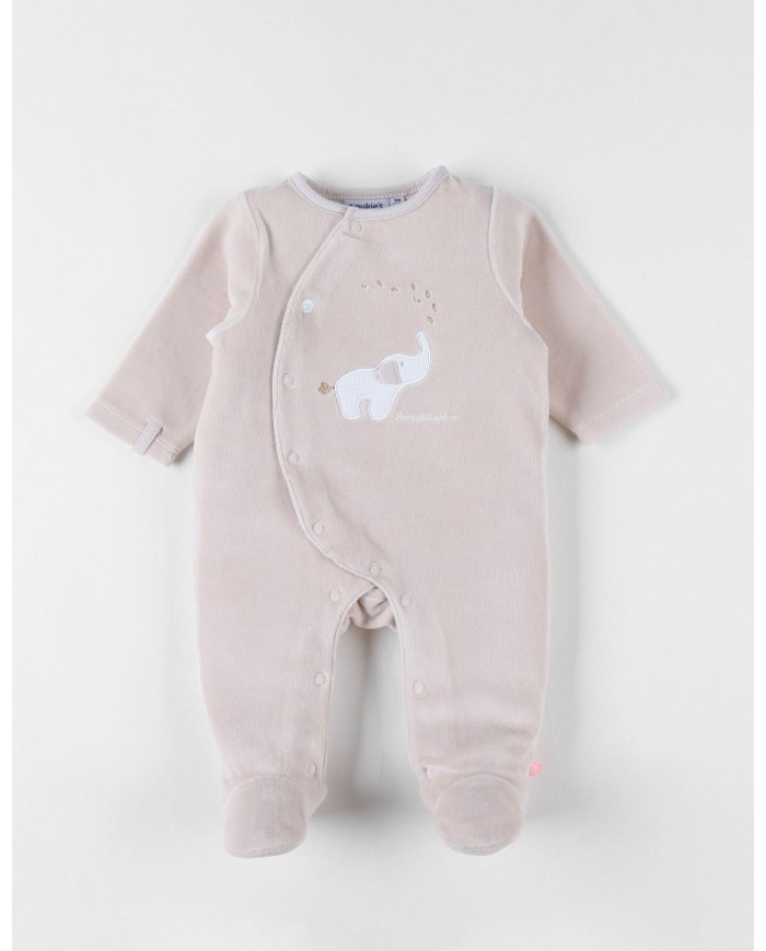 Pyjama en velours, beige - Bali Pyjama en velours, beige - Bali