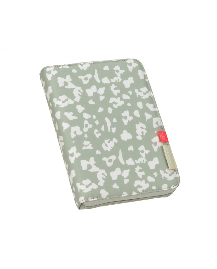 Pochette carnet de santé - Leo, kaki clair
