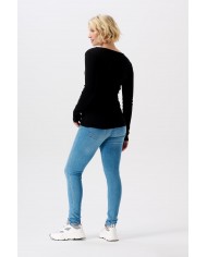 T-shirt d'allaitement Sara - Black