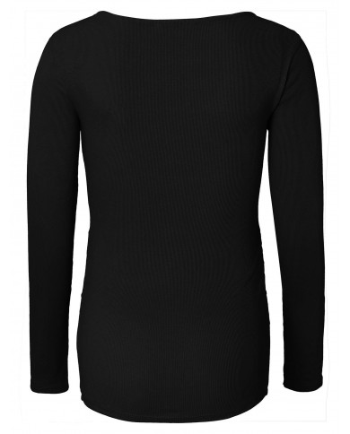 T-shirt d'allaitement Sara - Black T-shirt d'allaitement Sara - Black