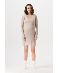 Nuisette d'allaitement Alisa - Taupe Melange Nuisette d'allaitement Alisa - Taupe Melange