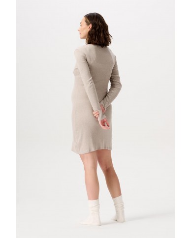 Nuisette d'allaitement Alisa - Taupe Melange Nuisette d'allaitement Alisa - Taupe Melange