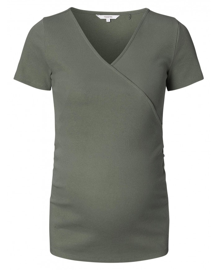 T-shirt d'allaitement Sanson - Olive