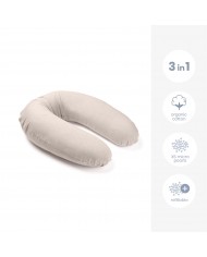 Grand coussin d'allaitement buddy - Chiné sand Grand coussin d'allaitement buddy - Chiné sand