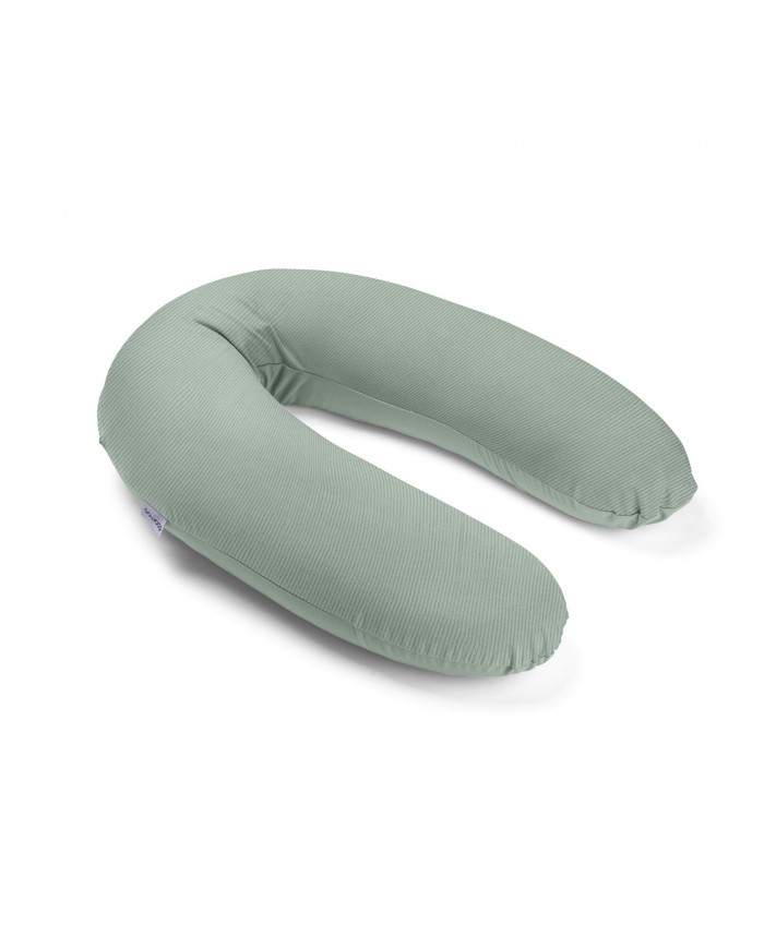 Grand coussin d'allaitement buddy - Corduroy green
