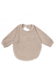 Bavoir à manches Dijon Daily - Clay