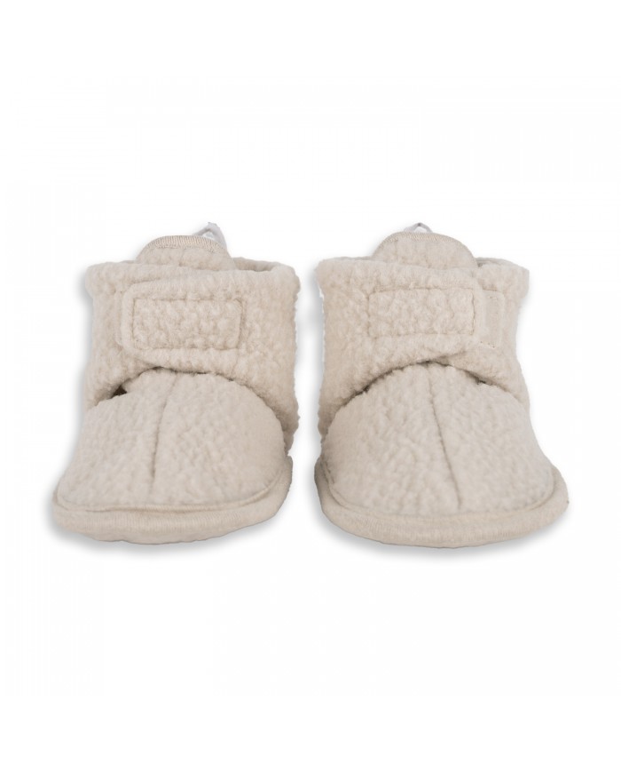 Chaussons slippers Teddy Fleece - Birch - 12-18 mois