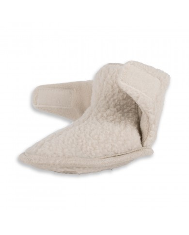 Chaussons slippers Teddy Fleece - Birch - 12-18 mois
