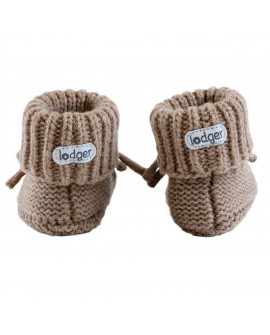 Chaussons bébé en laine Mérinos - Buffalo - 0-6 mois