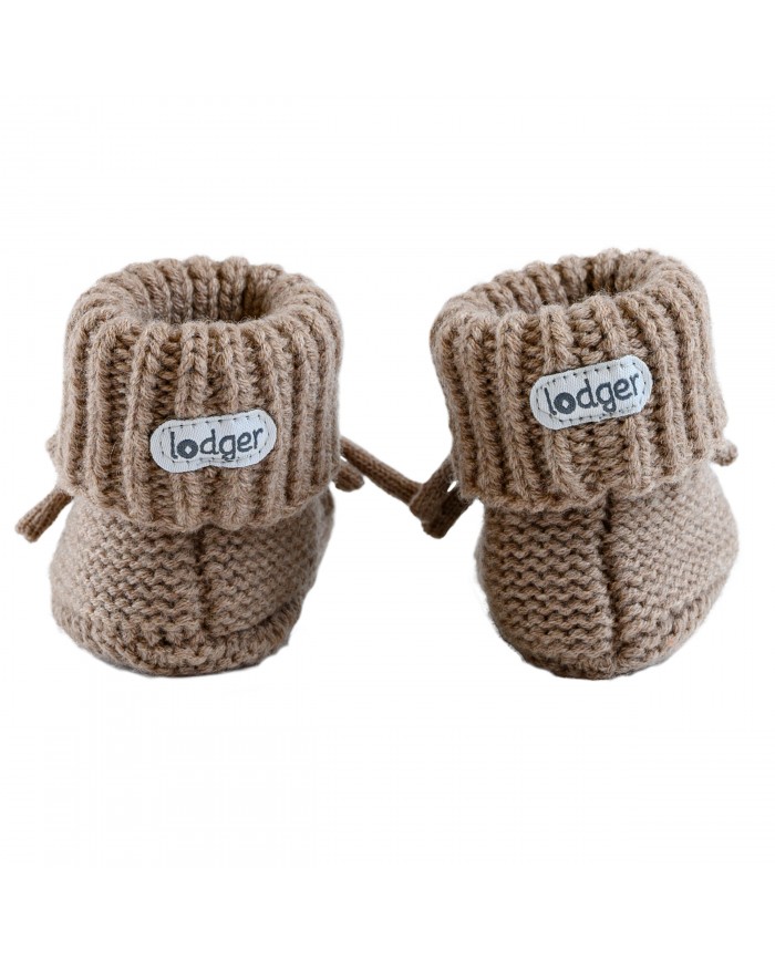 Chaussons bébé en laine Mérinos - Buffalo - 0-6 mois