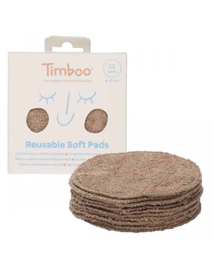 Cotons réutilisables (12 cotons) - Savannah sand