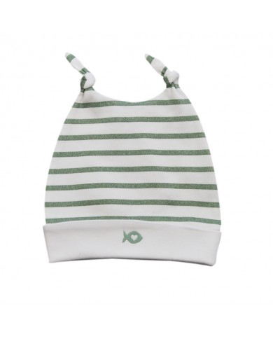 Bonnet Alabordage - Blanc/Peppermint lurex Bonnet Alabordage - Blanc/Peppermint lurex