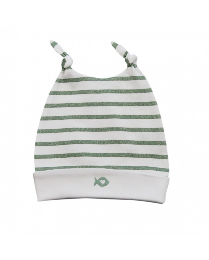 Bonnet Alabordage - Blanc/Peppermint lurex