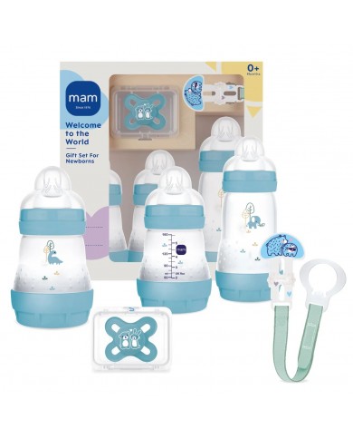 Set cadeau Welcome to the World - Bleu