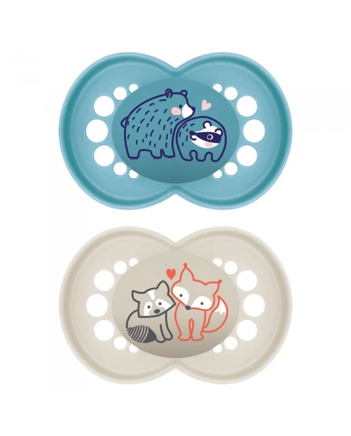 Sucettes Original - 6-16mois - Bleu/neutral